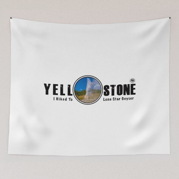 Item preview, I Hiked to Lone Star Geyser, Yellowstone National Park - geyser designed and sold by SmyrnaBuffalo.