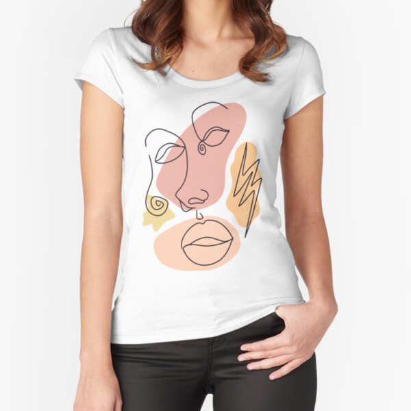 Abstract Line Art T-Shirts for Sale | Redbubble