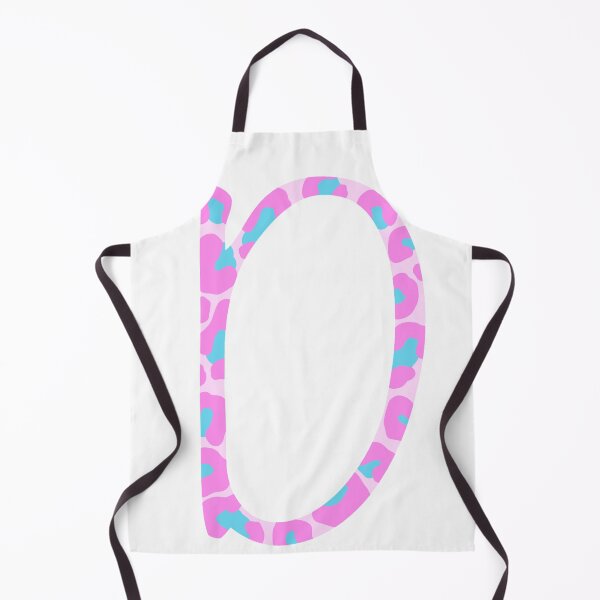Item preview, D Initial Animal Print Cheetah Print Pink And Blue designed and sold by forfun-art.