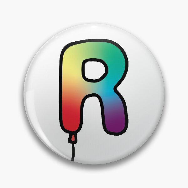 Item preview, Initial Monogram Balloon Letter R designed and sold by murialbezanson.