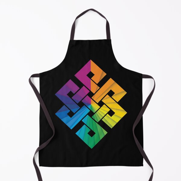 Item preview, Endless Rainbow Knot designed and sold by BlackHoleMedia.