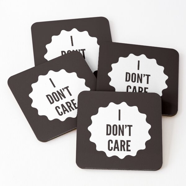 Item preview, I Don't Care Shirt designed and sold by Mamibo.