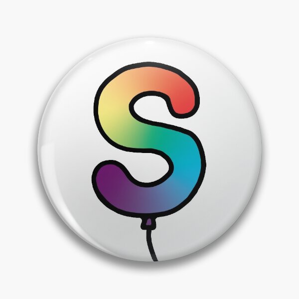 Item preview, Initial Monogram Balloon Letter S designed and sold by murialbezanson.