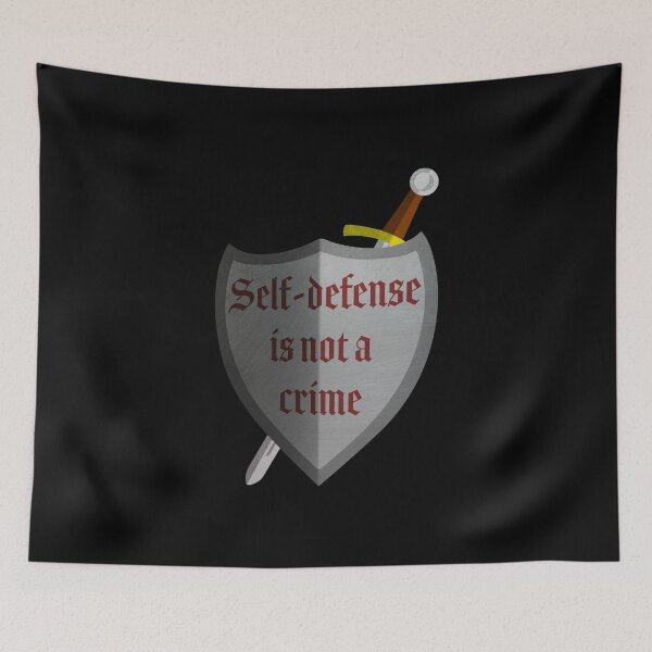 Item preview, Self-defense is not a crime designed and sold by Francesko221.
