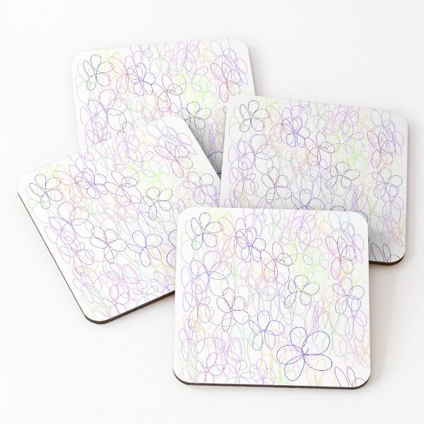 Item preview, scribble flowers designed and sold by Airbear12345.