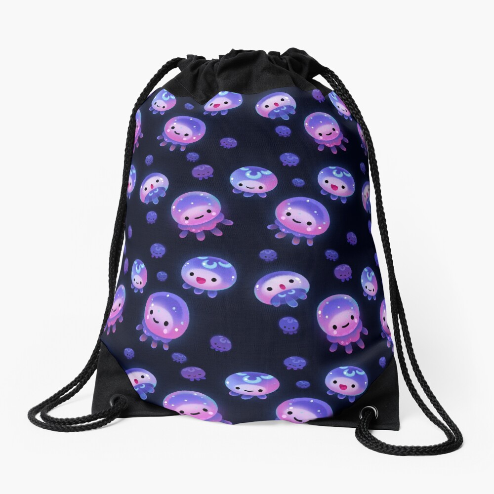 Baby jellyfish Drawstring Bag