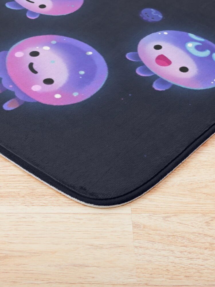 Bath Mat, Baby jellyfish designed and sold by pikaole