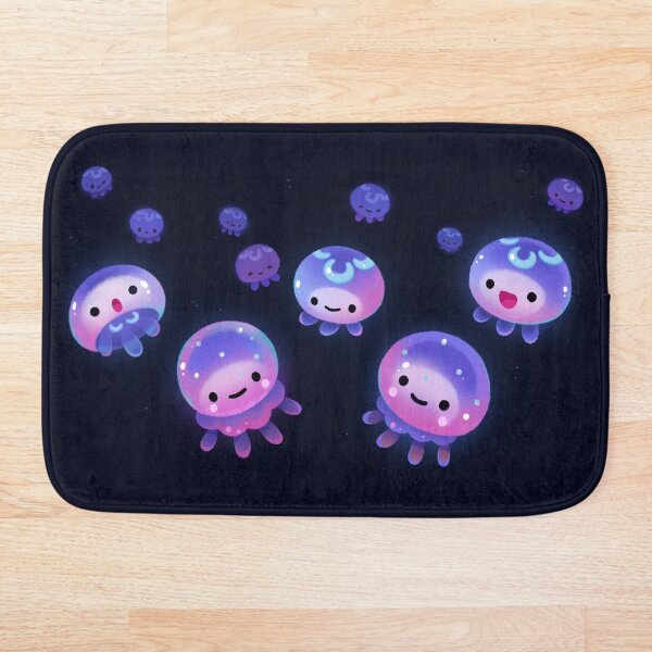 Baby jellyfish Bath Mat
