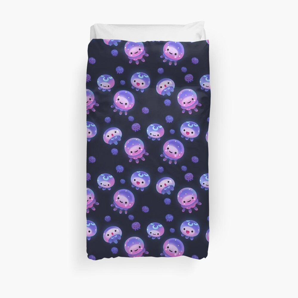 Baby jellyfish Duvet Cover