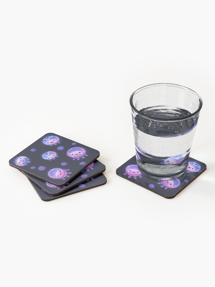 Alternate view of Baby jellyfish Coasters (Set of 4)