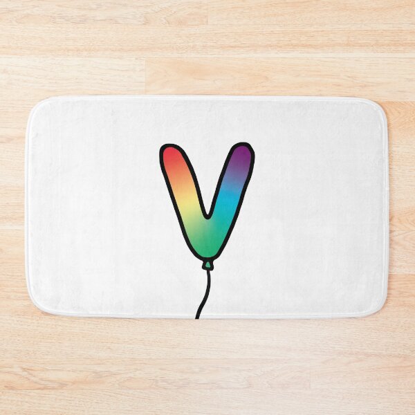 Item preview, Initial Monogram Balloon Letter V designed and sold by murialbezanson.