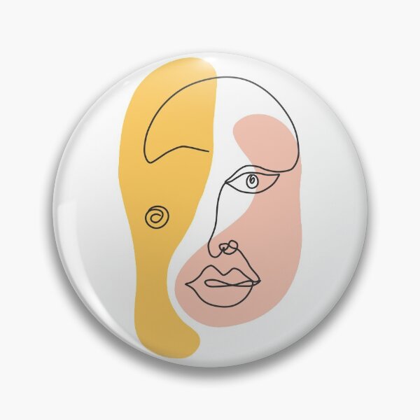 Item preview, Abstract portrait line art designed and sold by Emily Pinto.