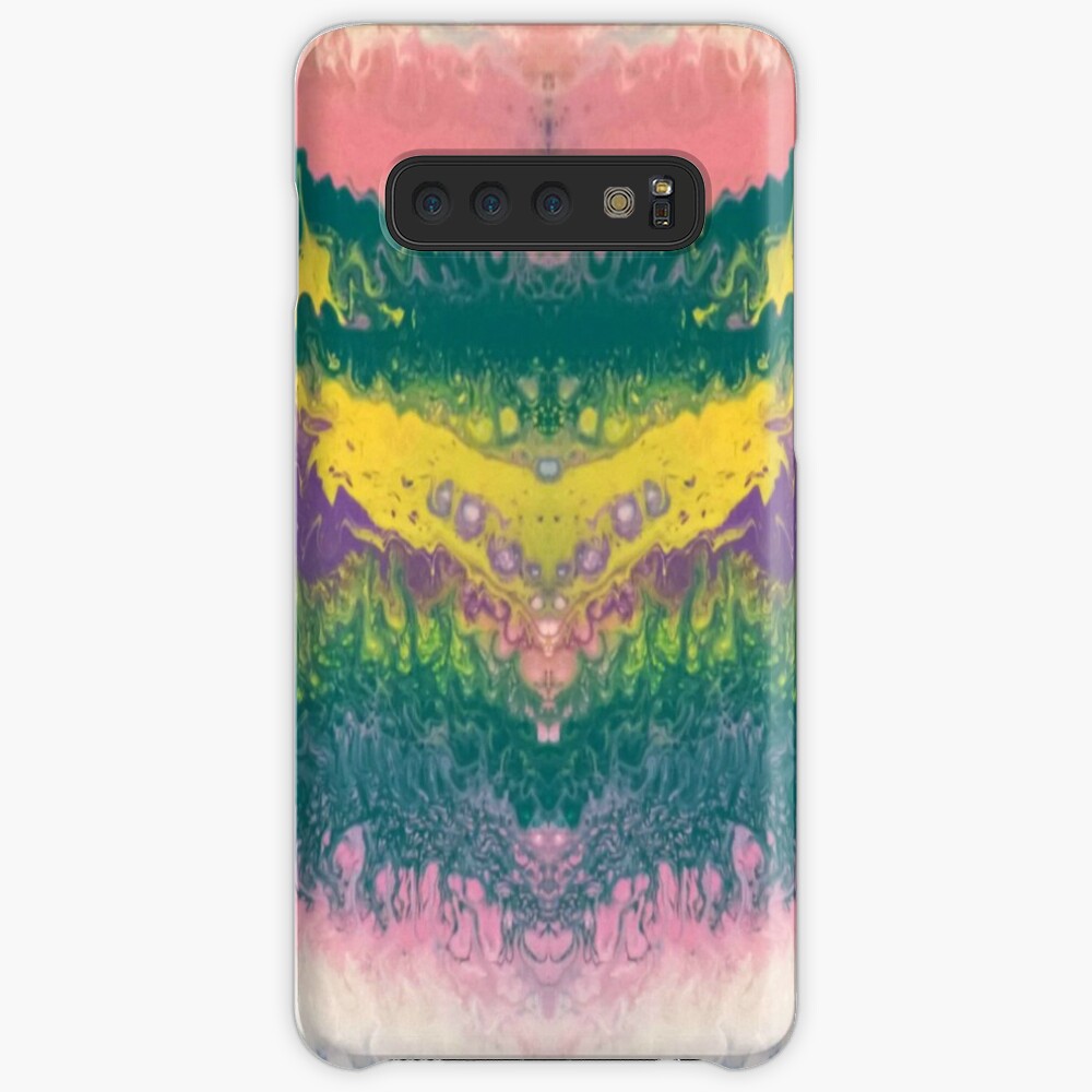 Abstract Painting-"South Beach Ocean Waves" Case & Skin for Samsung Galaxy