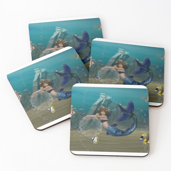 Item preview, Bubble playground .. mermaid and friends designed and sold by LoneAngel.