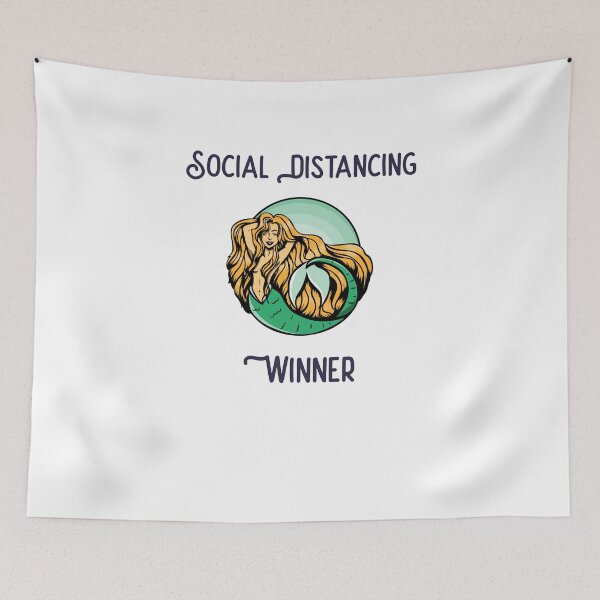Item preview, Social Distancing Winner Apparel designed and sold by PandemicLife.