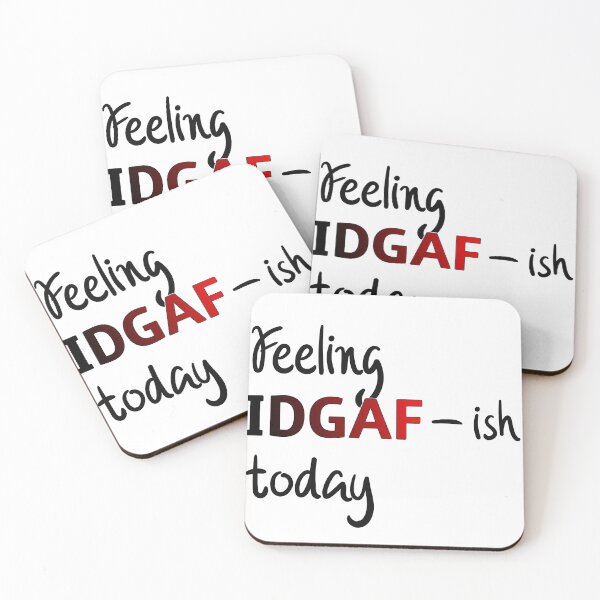 Item preview, Feeling idgaf ish today designed and sold by Finde.