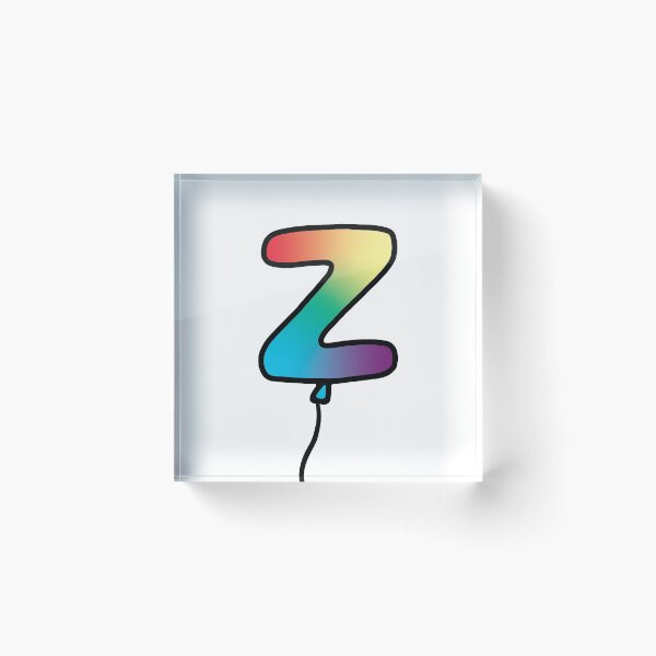 Item preview, Initial Monogram Balloon Letter Z designed and sold by murialbezanson.