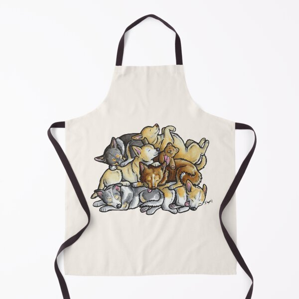 Item preview, Sleeping pile of Chihuahua dogs designed and sold by animalartbyjess.