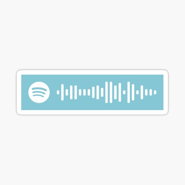 Young Dumb Broke Spotify Scan Sticker By Rach6319 Redbubble - roblox id for young dumb broke khalid by