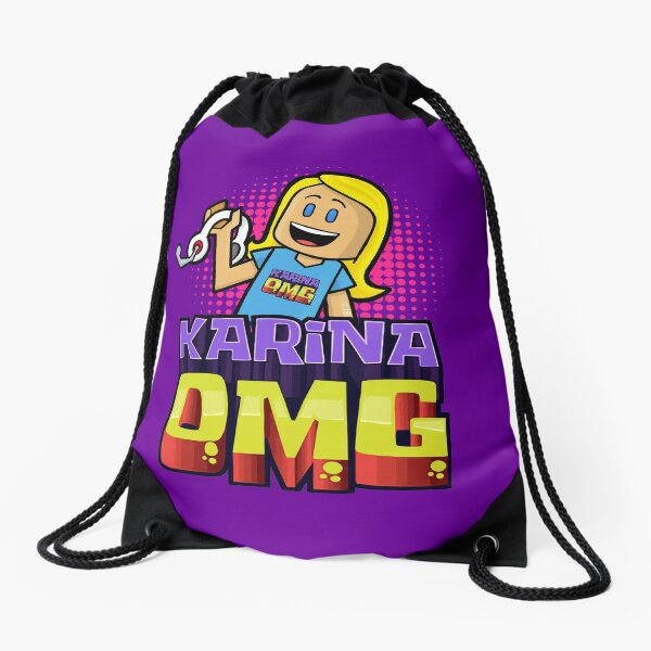 Karina Roblox Drawstring Bags Redbubble - karina omg roblox today codes