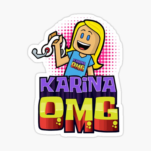 Karina Omg Stickers Redbubble - karina omg roblox youtube quill lake
