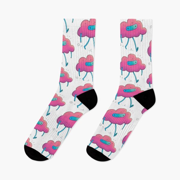 Item preview, A happy and cute pink cloud walking designed and sold by GabFrg.