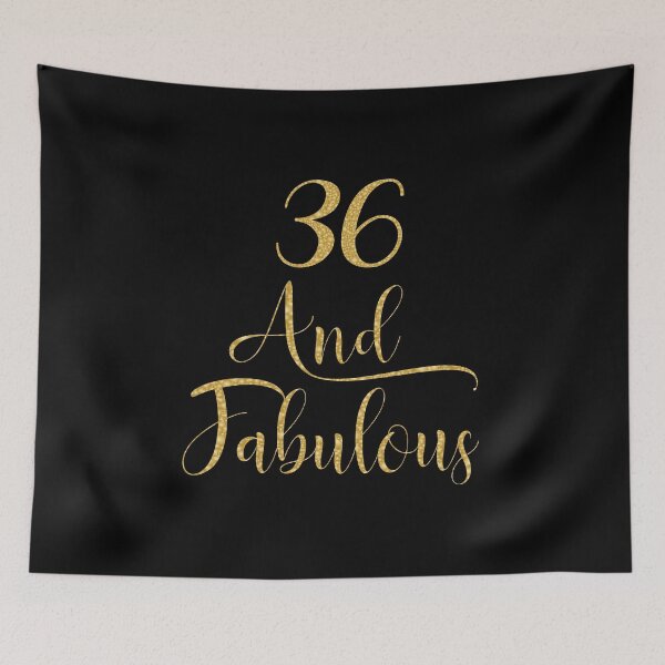 Item preview, Women 36 Years Old And Fabulous 36th Birthday Party design designed and sold by Grabitees.