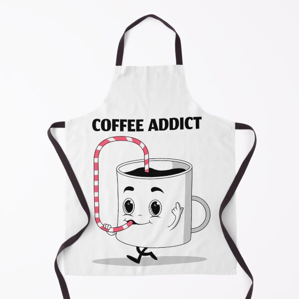 Item preview, Funny Coffee Addict Coffee Mug drinking coffee designed and sold by TamGustam.