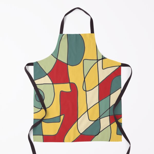 Aperçu de l'œuvre Abstrait dessiné à la main de couleur audacieuse créée et vendue par NancyMerkle.