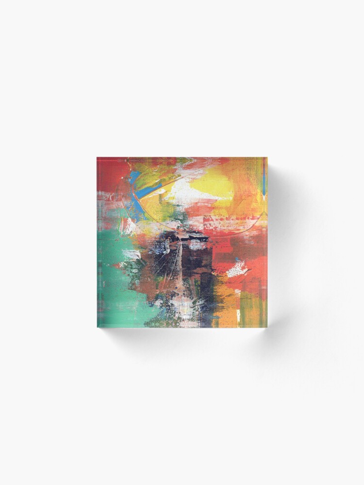 Alternate view of New Ground I Acrylic Block