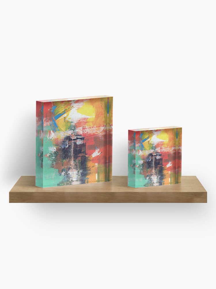 Alternate view of New Ground I Acrylic Block