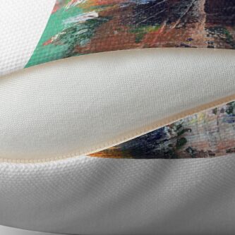 Alternate view of New Ground I Throw Pillow