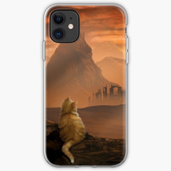 Kitten in the Wasteland iPhone Soft Case