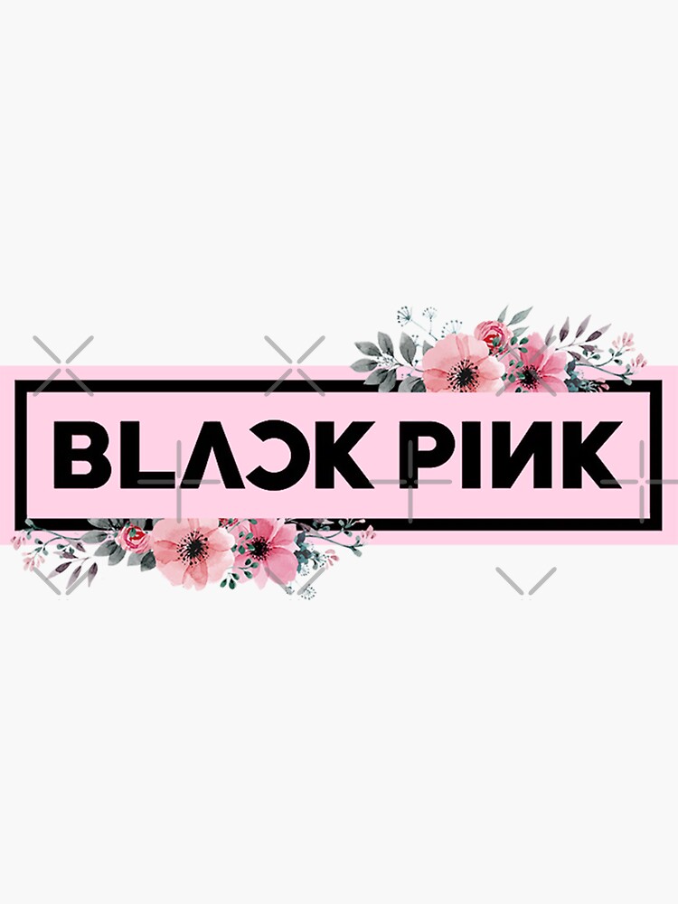 Blackpink Logo Stickers Redbubble