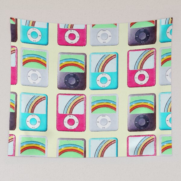 Item preview, MP3 Players/iPod nano inspired -set of 4 designed and sold by sillybanana.