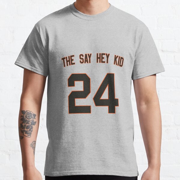 Ades_194 Willie Mays Kids T-Shirt