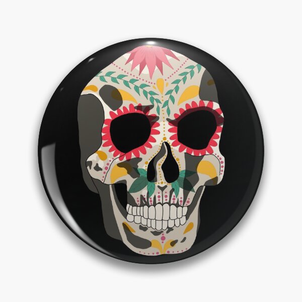 Item preview, Dia De Los Muertos Sugar Skull  designed and sold by DippyHippie.