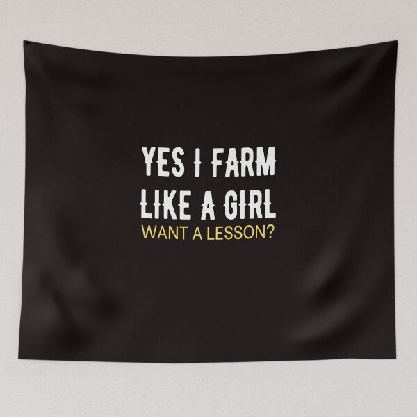 Item preview, Farm Like A Girl designed and sold by bond11.