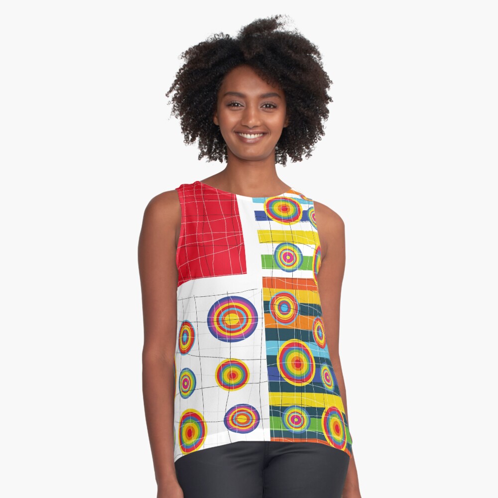 Item preview, Sleeveless Top designed and sold by aremaarega.