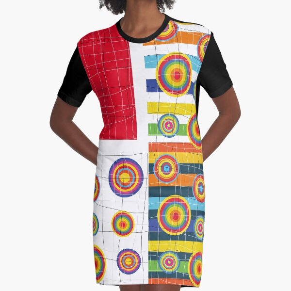 Patchwork 3 Vestido camiseta