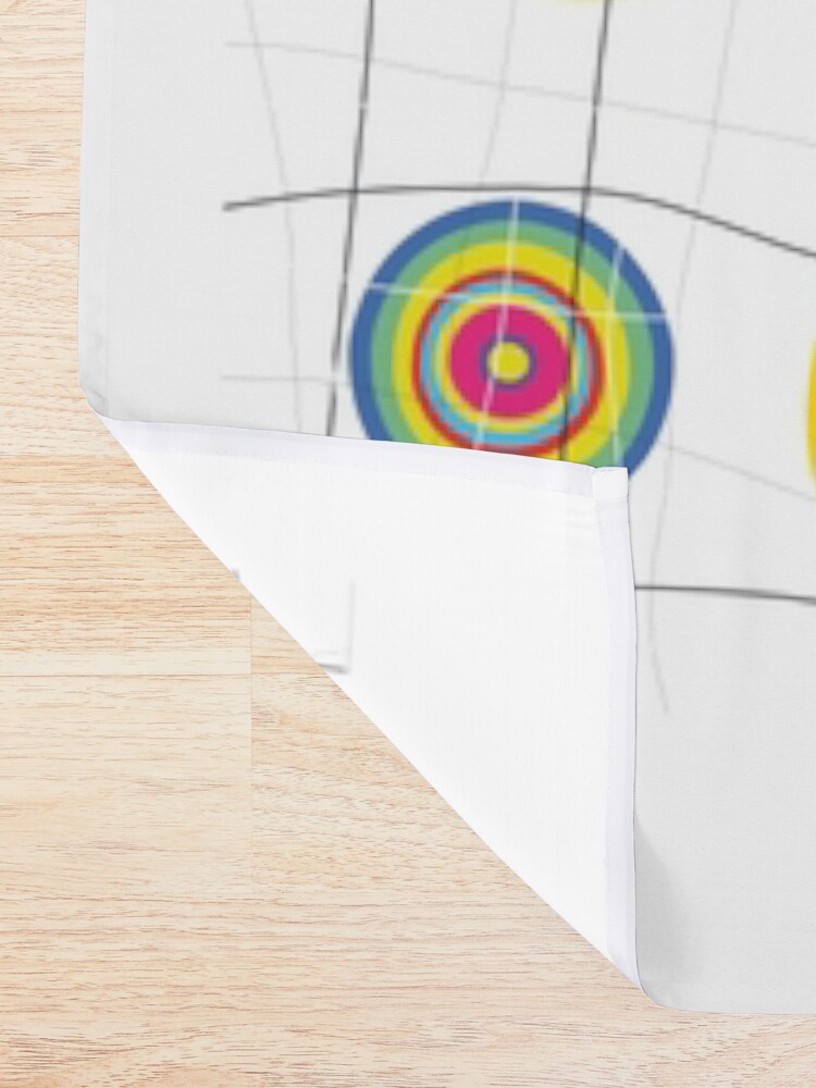 Alternate view of Patchwork 3 Shower Curtain