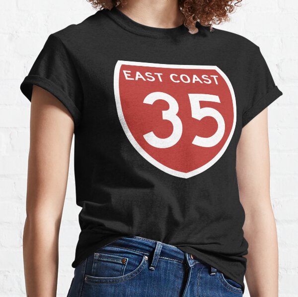 Highway 35, East Coast, New Zealand Classic T-Shirt