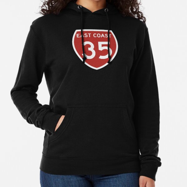 Highway 35, East Coast, New Zealand Lightweight Hoodie