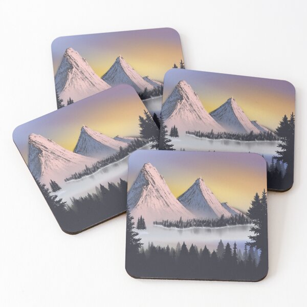 Item preview, Watercolor Painted Sky in the Mountains  designed and sold by niccxxo.