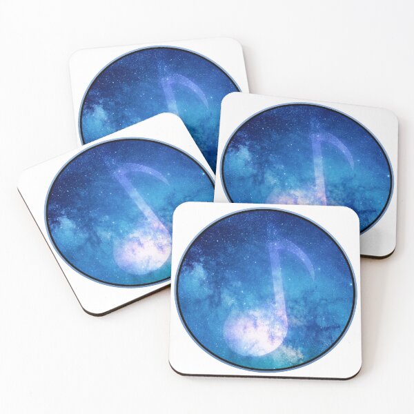 Item preview, Galactic Music Note - Space Edition designed and sold by MusicTeesStore.