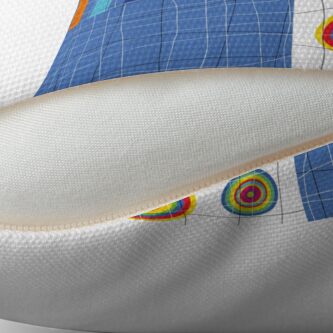Alternate view of Patchwork 4 Throw Pillow