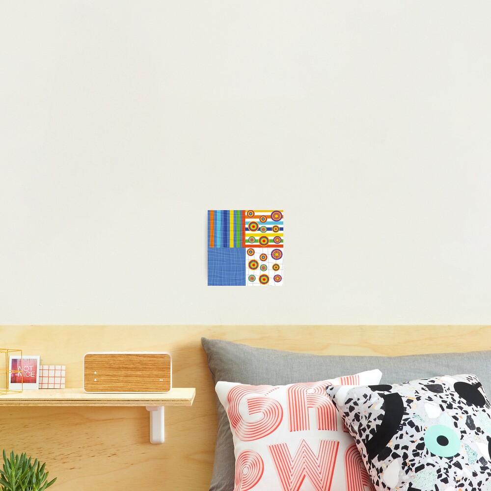 Patchwork 4 Photographic Print