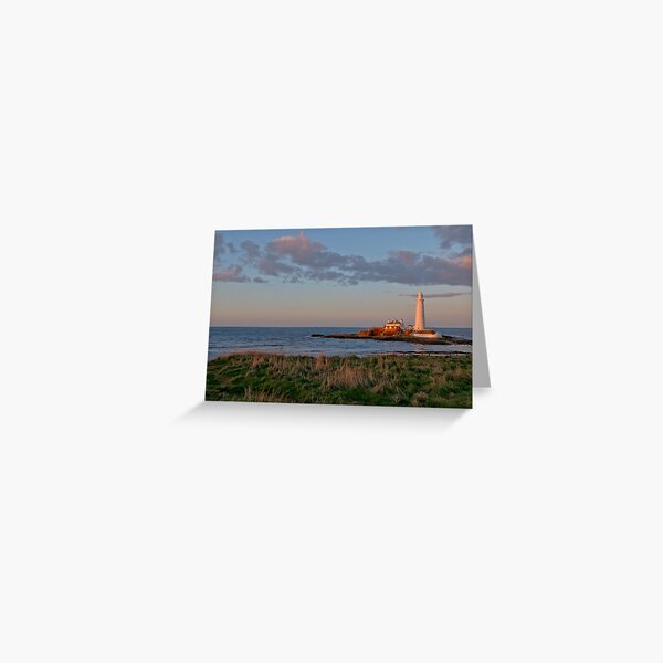 St Marys Lighthouse Greeting Card