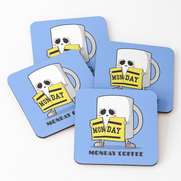 Item preview, Funny Monday Coffee designed and sold by TamGustam.