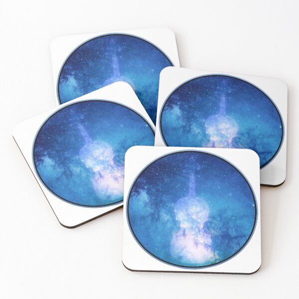 Item preview, Galactic Violin - Space Edition designed and sold by MusicTeesStore.